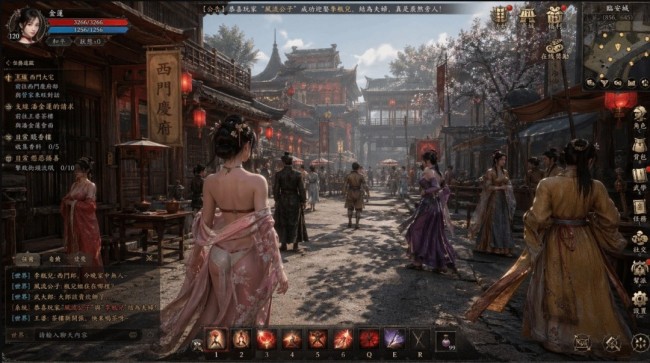 AI生成《黑神话：潘金莲》美图 性感风骚的美人